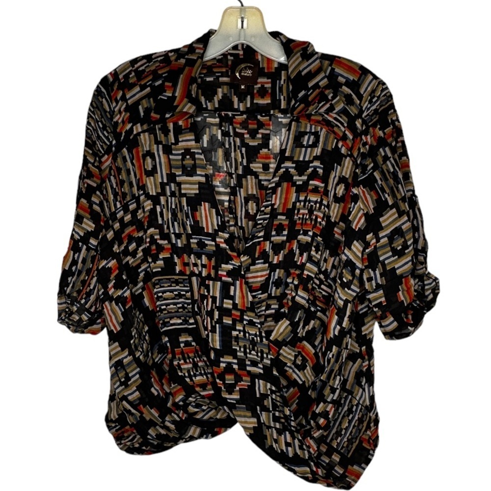 Blu Moon Silk Blouse